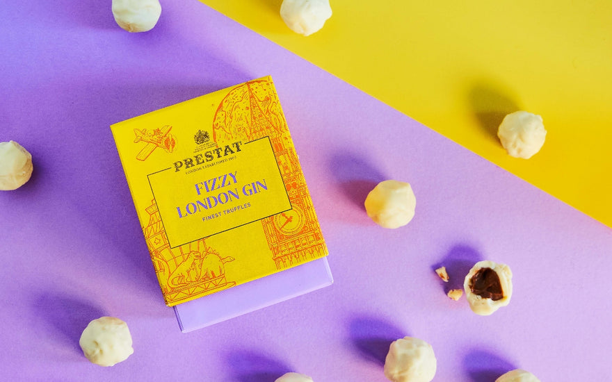 London Gin Truffle | White Chocolate Truffle | The Best Ways to Enjoy Prestat Chocolates on a Hot Day