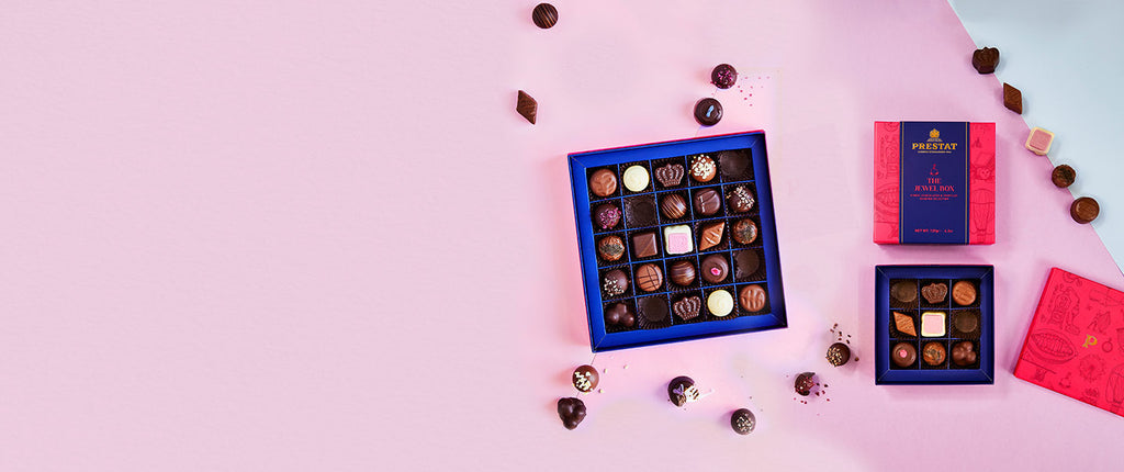Prestat Chocolates London | The iconic Jewel box, re-invented. The inventor of the chocolate truffles, by appointment to the royal family since 1975.