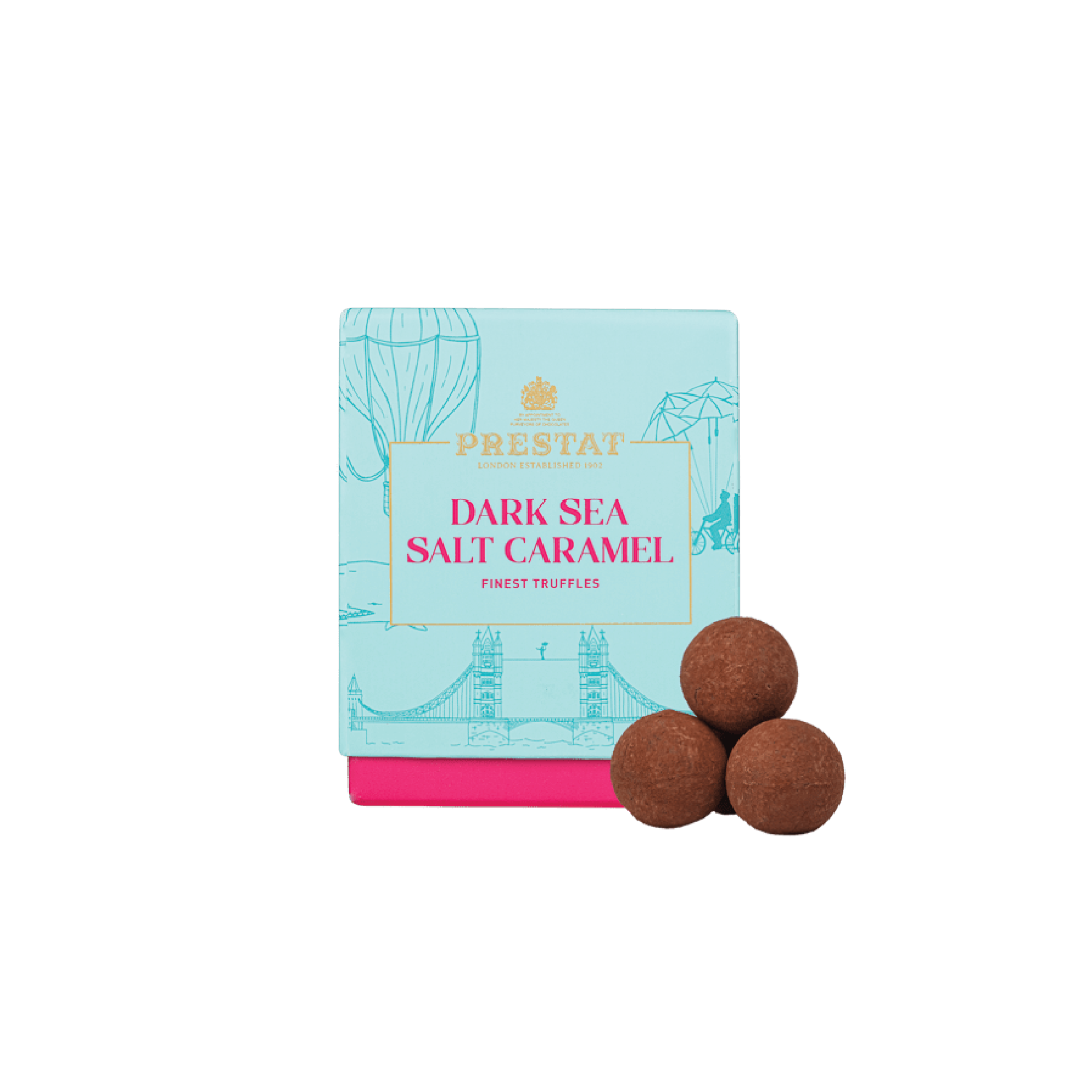 Sea Salt Caramel Truffle Cube | Shop Online – Prestat Chocolates