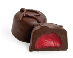 Chocolate-covered cherry cordial.