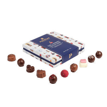 box london-themed chocolates By Prestat Chocolates