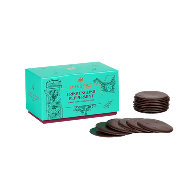 box dark chocolate mints loose By Prestat Chocolates