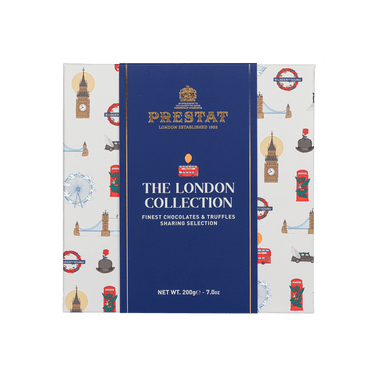 london collection chocolates truffles box By Prestat Chocolates