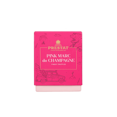 pink box truffles By Prestat Chocolates