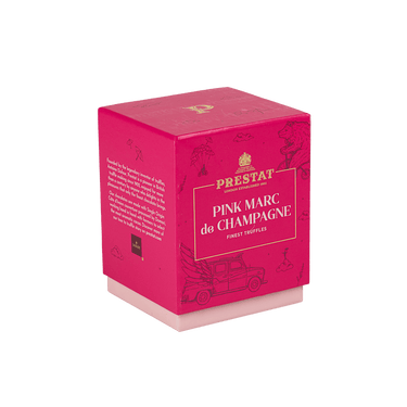 pink box truffles By Prestat Chocolates