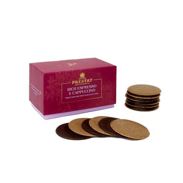 box espresso cappuccino chocolate By Prestat Chocolates