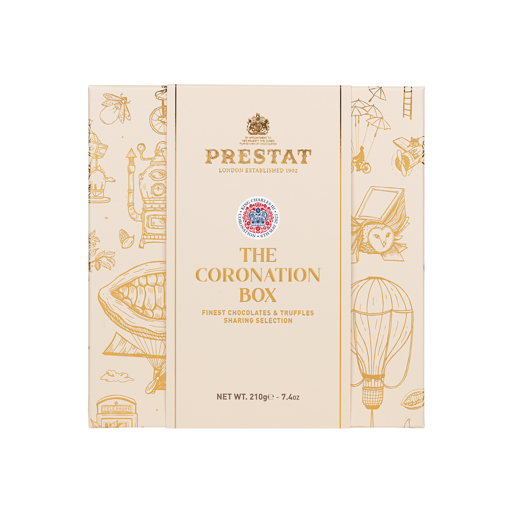 Which chocolates does King Charles prefer? Prestat is the Royal Warrant Holder for purveying fine chocolates to the Royal Household | Discover the Coronation Box Selection of Fine Chocolates