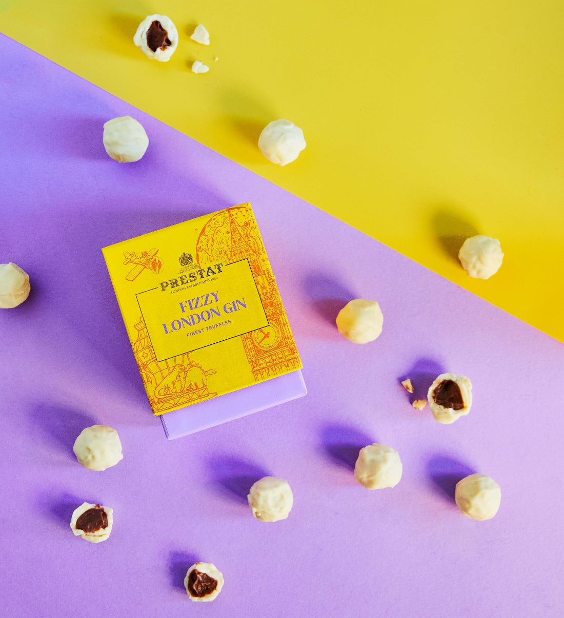 London Gin Truffle | White Chocolate Truffle | The Best Ways to Enjoy Prestat Chocolates on a Hot Day