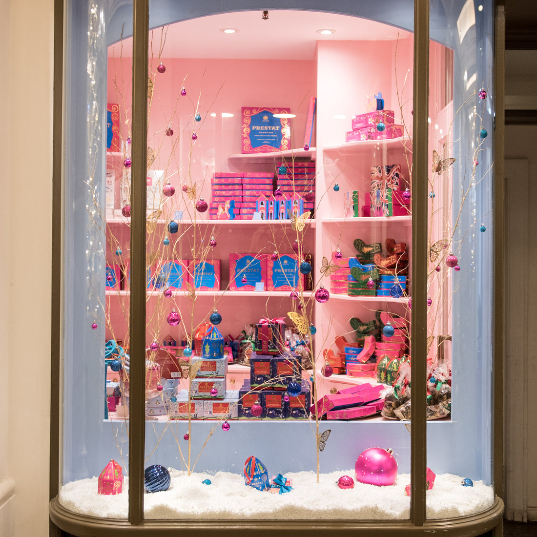 Prestat, London's Oldest Chocolate Shop in Piccadilly. 