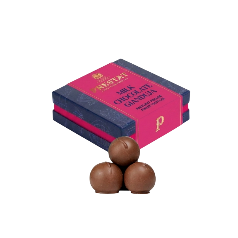 Milk Chocolate Gianduja Truffles - 4pc Box