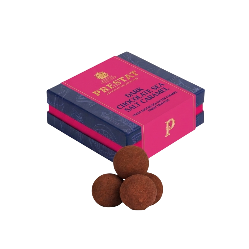 Dark Salted Caramel Truffles - 4pc Box
