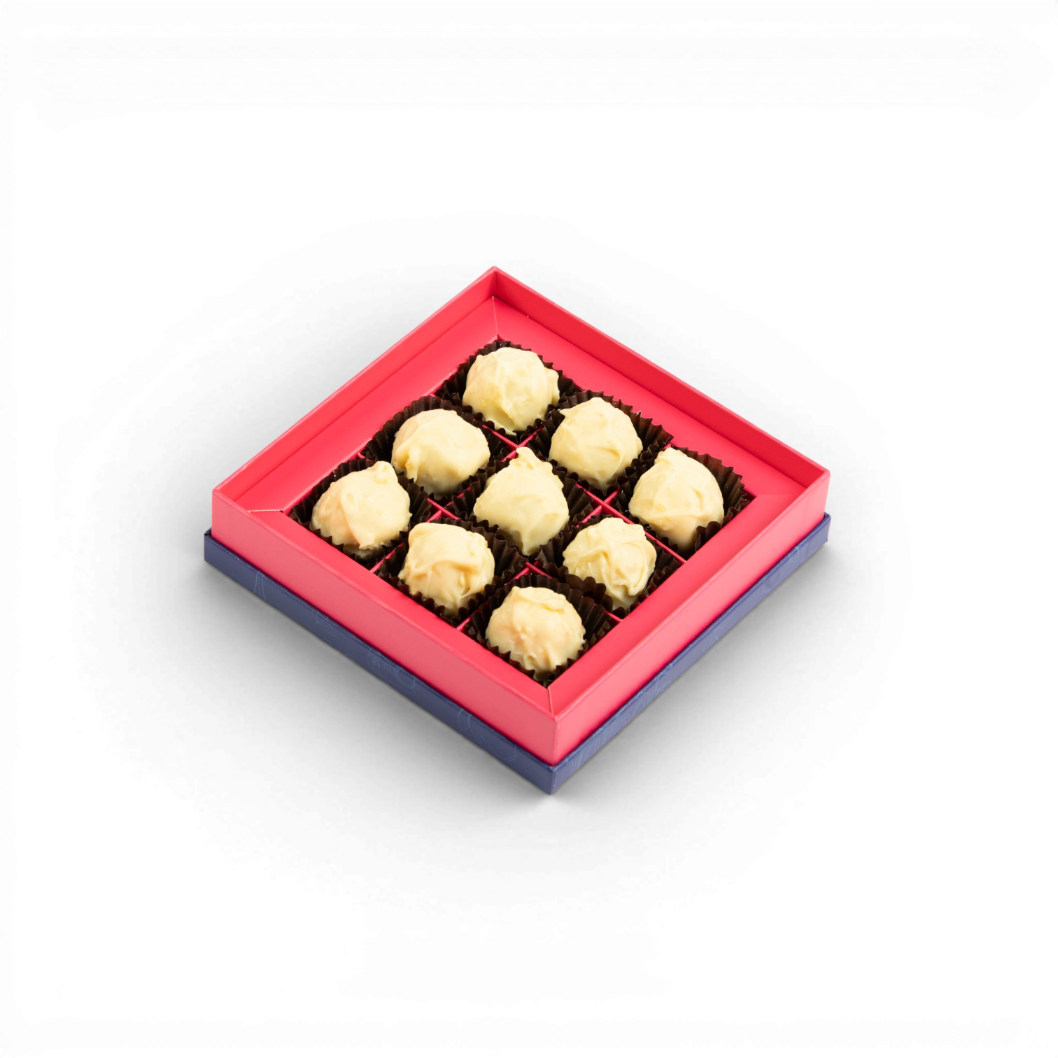 London Gin & White Chocolate Truffles - 9 Piece