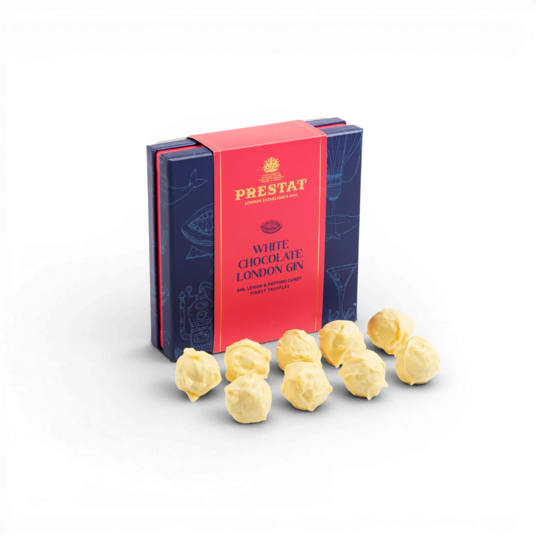 London Gin & White Chocolate Truffles - 9 Piece