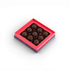 Dark Chocolate Ganache Truffles - 9 Piece