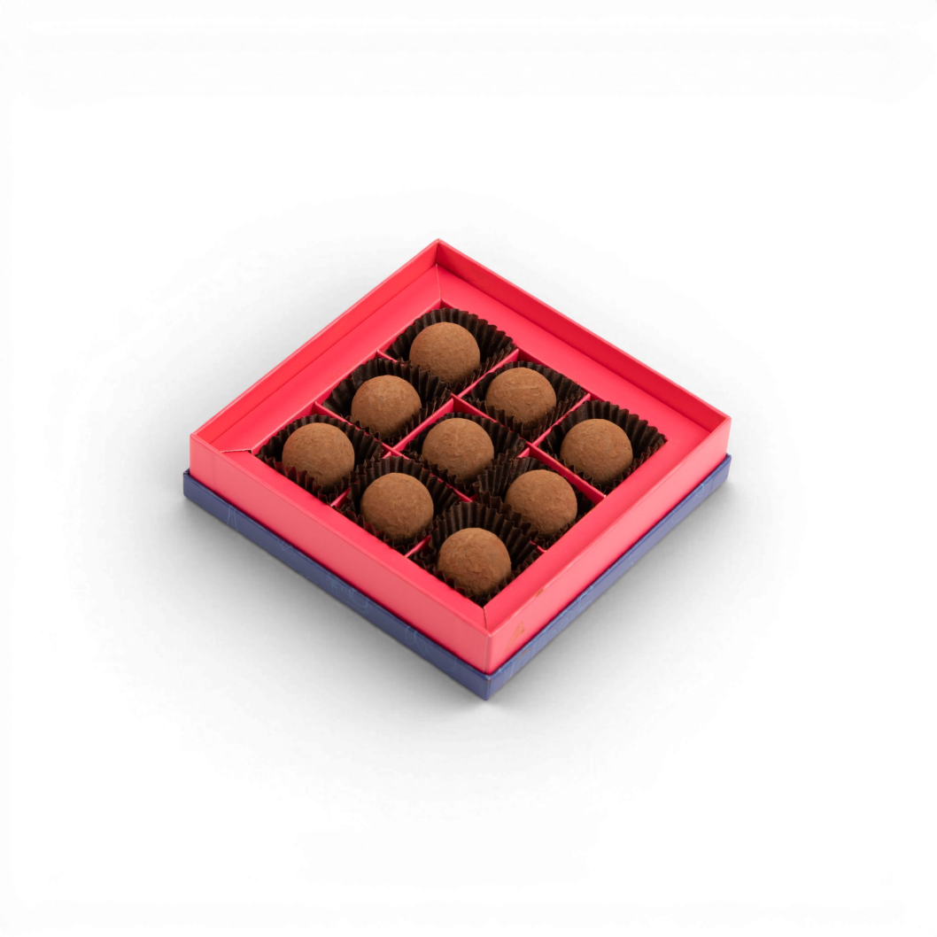 Sea Salt Caramel & Dark Chocolate  Truffles - 9 Piece