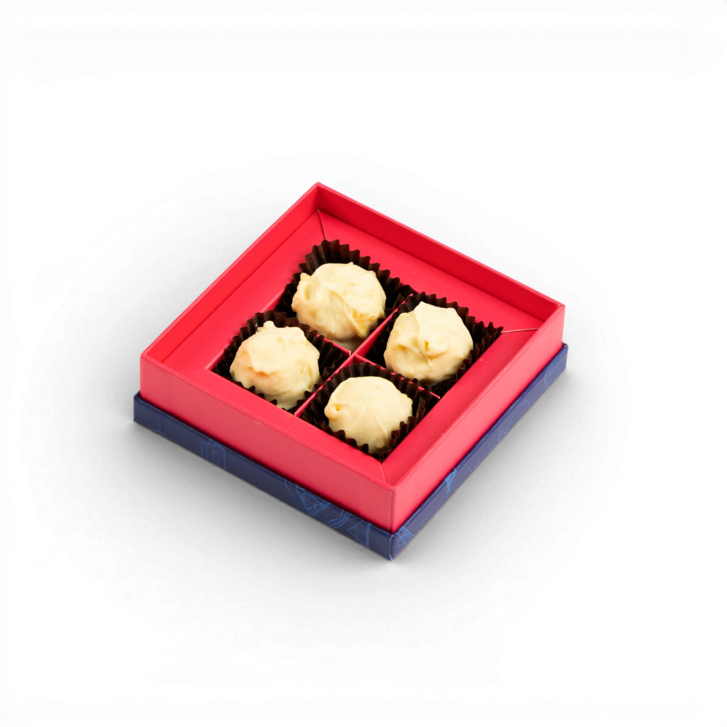 London Gin & White Chocolate Truffles - 4 Piece