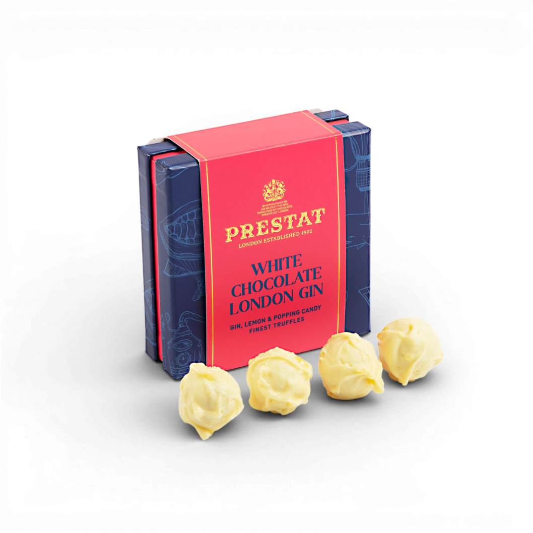 London Gin & White Chocolate Truffles - 4 Piece
