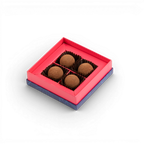 Sea Salt Caramel & Dark Chocolate  Truffles - 4 Piece
