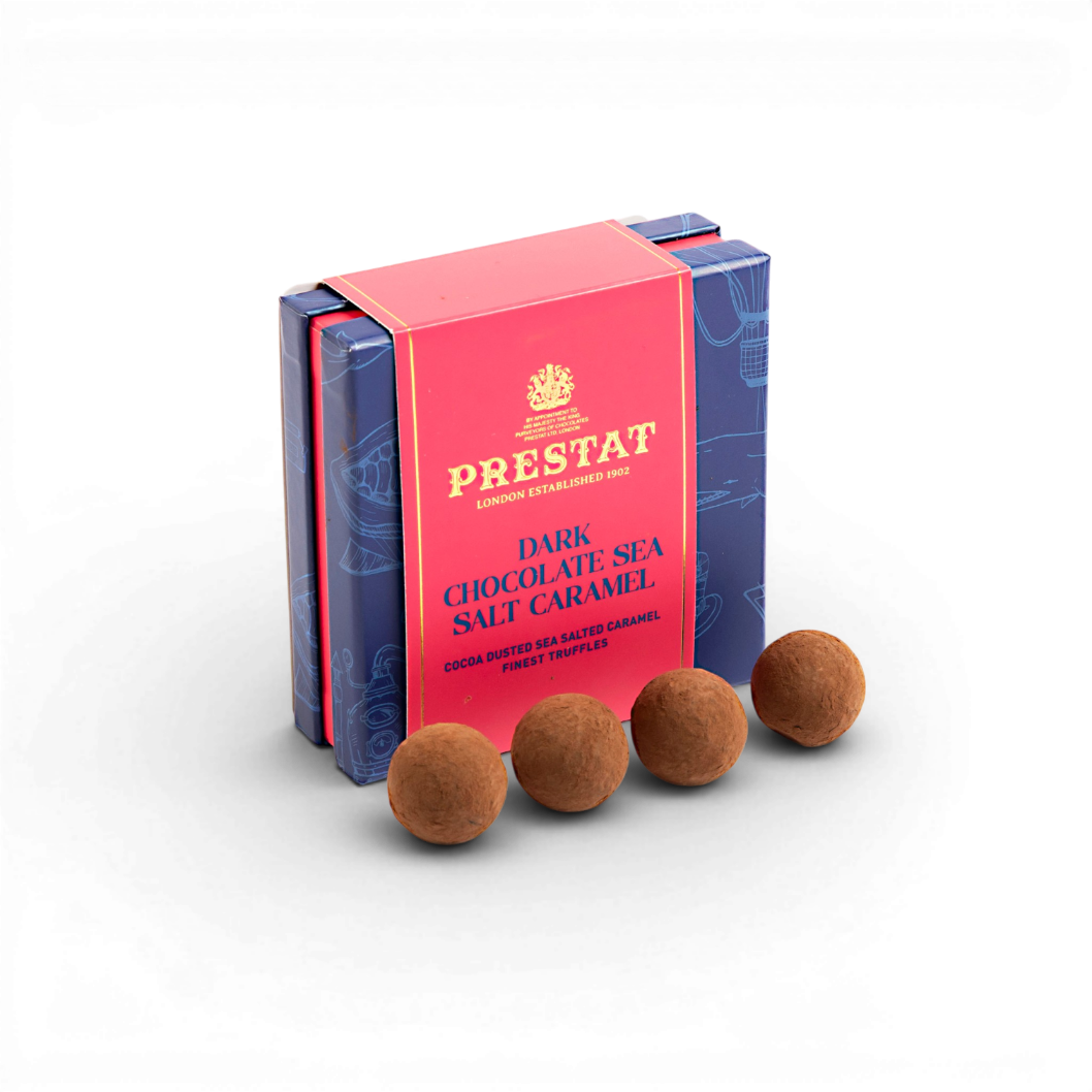 Sea Salt Caramel & Dark Chocolate  Truffles - 4 Piece