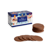 Jolly Gingerbread Milk Chocolate Festive Thins - Prestat Chocolates