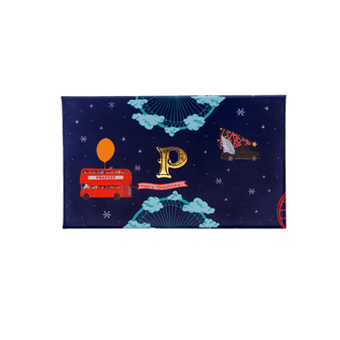 Jolly Gingerbread Milk Chocolate Festive Thins - Prestat Chocolates