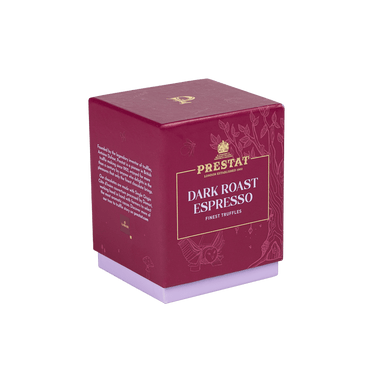 Dark Roast Espresso Truffle Cube - Prestat Chocolates