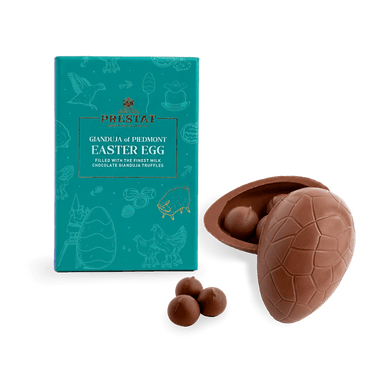 Gianduja of Piedmont Easter Egg - Prestat Chocolates