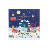 prestat chocolate christmas gift box artwork