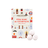 London Collection Pink Marc de Champagne - Mini Truffles - Prestat Chocolates