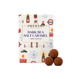 London Collection Dark Sea Salt Caramel - Mini Truffles - Prestat Chocolates