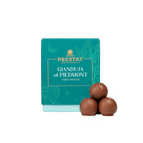 Gianduja of Piedmont Truffle Cube - Prestat Chocolates