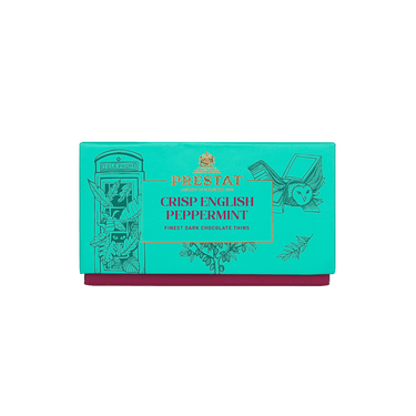 english peppermint thins illustrated gift box