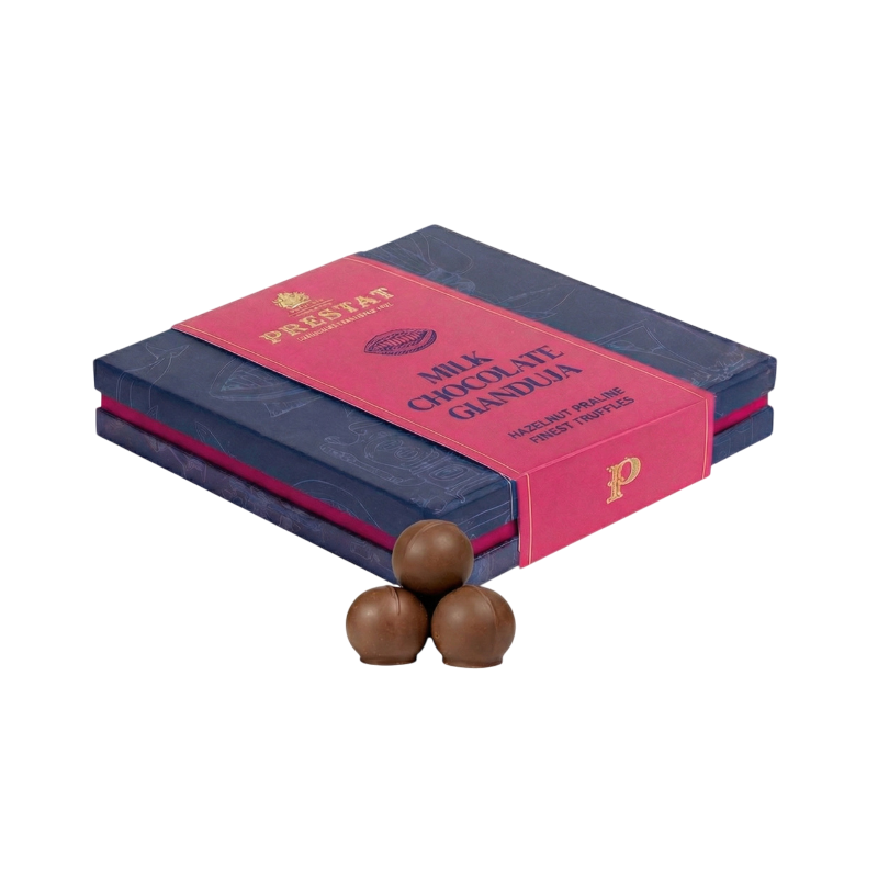 Milk Chocolate Gianduja Truffles - 9pc Box