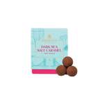 Dark Sea Salt Caramel Truffle Cube