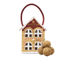 Gingerbread House filled with Gingerbread Caramel Truffles - Prestat Chocolates