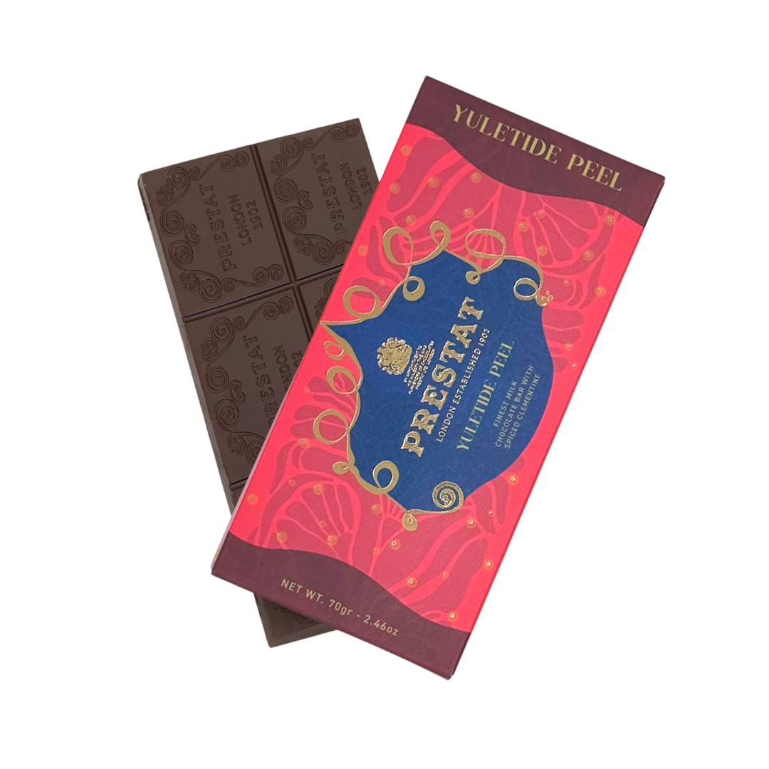 Yuletide Peel - Milk Chocolate Spiced Clementine Bar