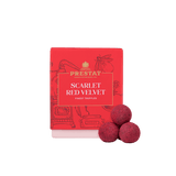 Scarlet Red Velvet Truffle Cube - Prestat Chocolates