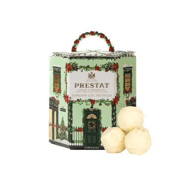 Festive Christmas House - London Gin Truffles - Prestat Chocolates