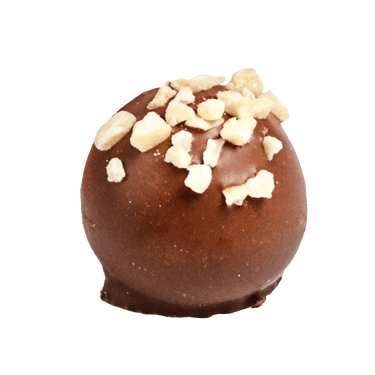 chocolate truffle nut pieces By Prestat Chocolates