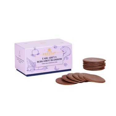 box earl grey chocolate loose By Prestat Chocolates