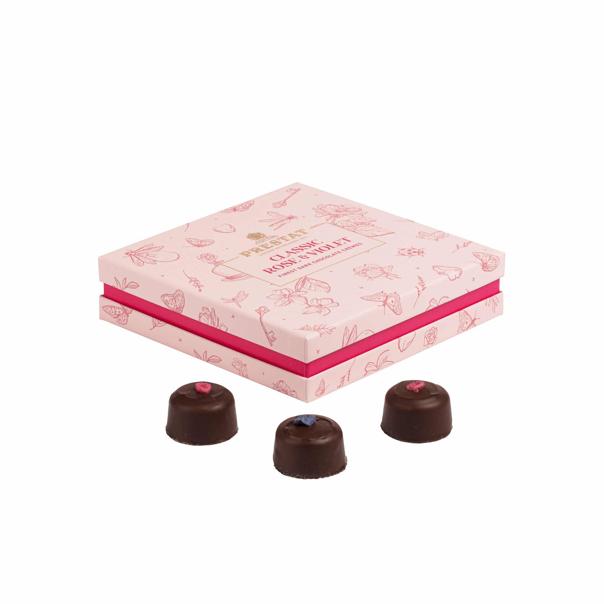box chocolates three By Prestat Chocolates