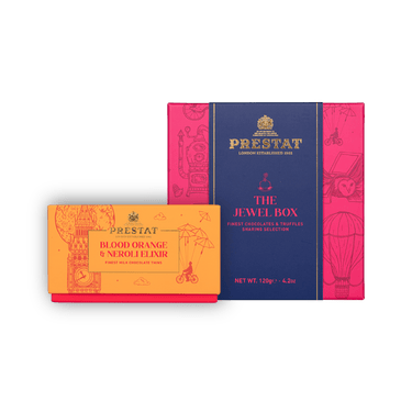 two boxes prestat chocolates By Prestat Chocolates