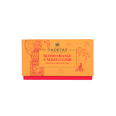 box blood orange neroli elixir By Prestat Chocolates