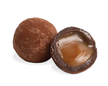 Chocolate caramel truffles.