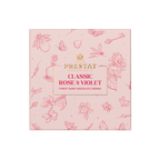 box rose violet dark chocolate By Prestat Chocolates