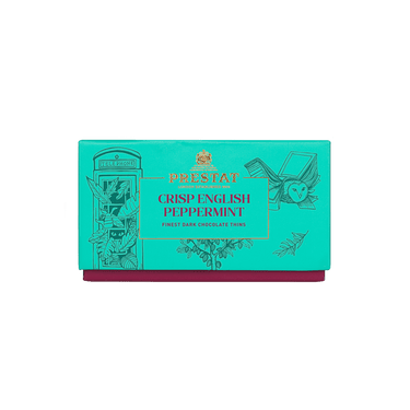 box crisp english peppermint chocolate By Prestat Chocolates