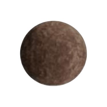 textured brown sphere By Prestat Chocolates