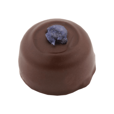 chocolate truffle purple By Prestat Chocolates