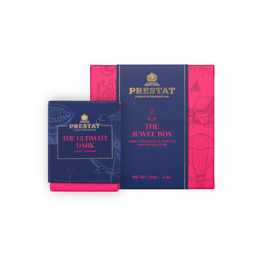 two boxes prestat chocolates By Prestat Chocolates