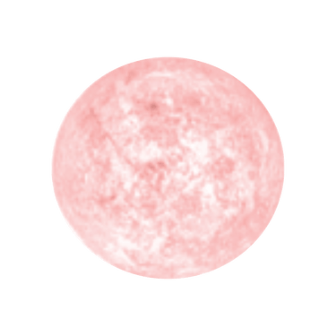 pinkish-red star-like sphere By Prestat Chocolates